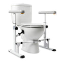 KMINA - Toilet Safety Rails for Seniors (330 lbs) Toilet Safety Frame