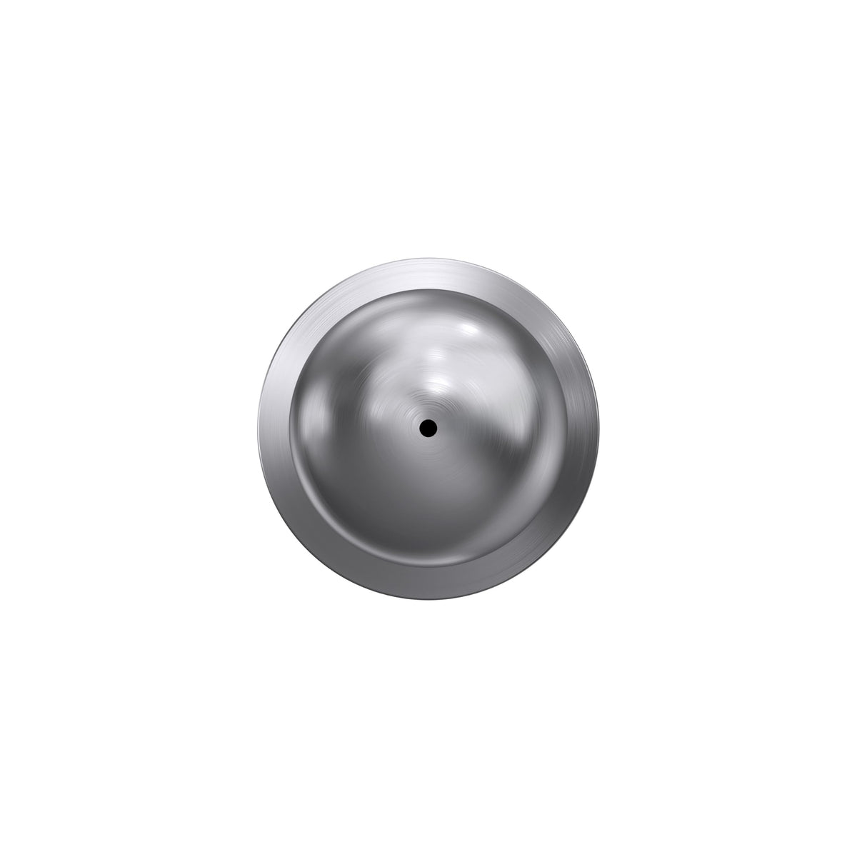 SCHLAGE Orbit Bed/Bath Privacy Door Knob with Lock, Satin Chrome