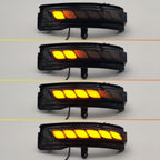 BHBP 2pcs LED Side Mirrors Turn Signal Lights,for Dodge RAM 1500 TRX