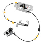 Rear Left Door Lock Latch Actuator, Upper and Lower Rear Left Driver Side, Compatible with 2004 2005 2006 2007 2008 Ford F150 Extended Cab Pickup, Repalces 6l3Z-18264A01-B 8L3Z18264A01B