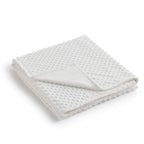 RelaxBlanket Weighted Blanket Duvet Cover 60x80 Super Soft Minky Dot White