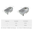 FZONE Mini Aquarium Fixing Clamp, Aluminum Alloy Holder for Rimless Aquariums