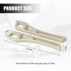 Car Seat Gap Filler 2PCS Crevice Blocker Stopper Console Universal SUV Beige
