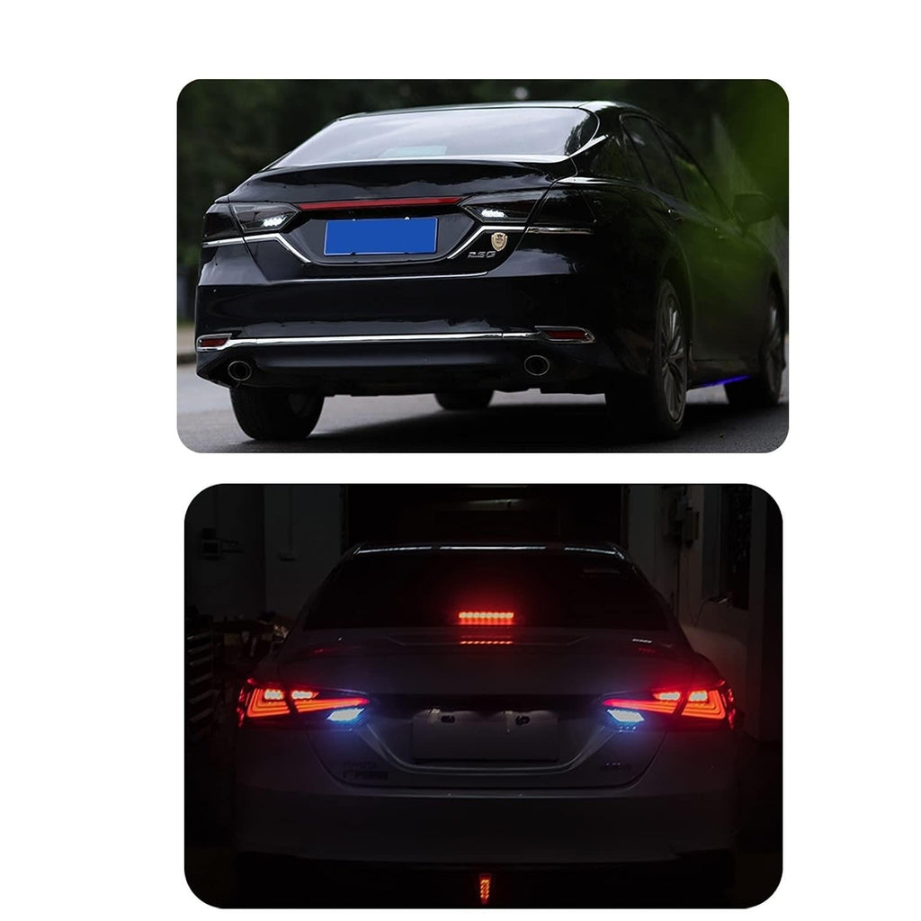 inginuity time LED Tail Lights For Toyota Camry 2018 2019 2020 2021 2022 Smoked