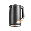OLEGA 1.8L Electric Kettle 1500W Stainless Steel Tea Water Boiler Black