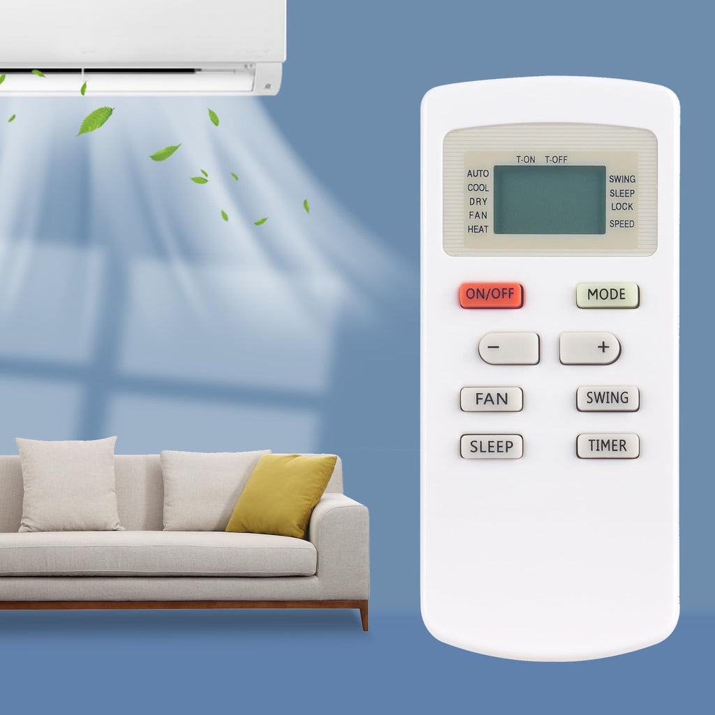 YX1F Replace AC Remote Control Compatible with GREE TOSOT AIR-CON Split A/C Air