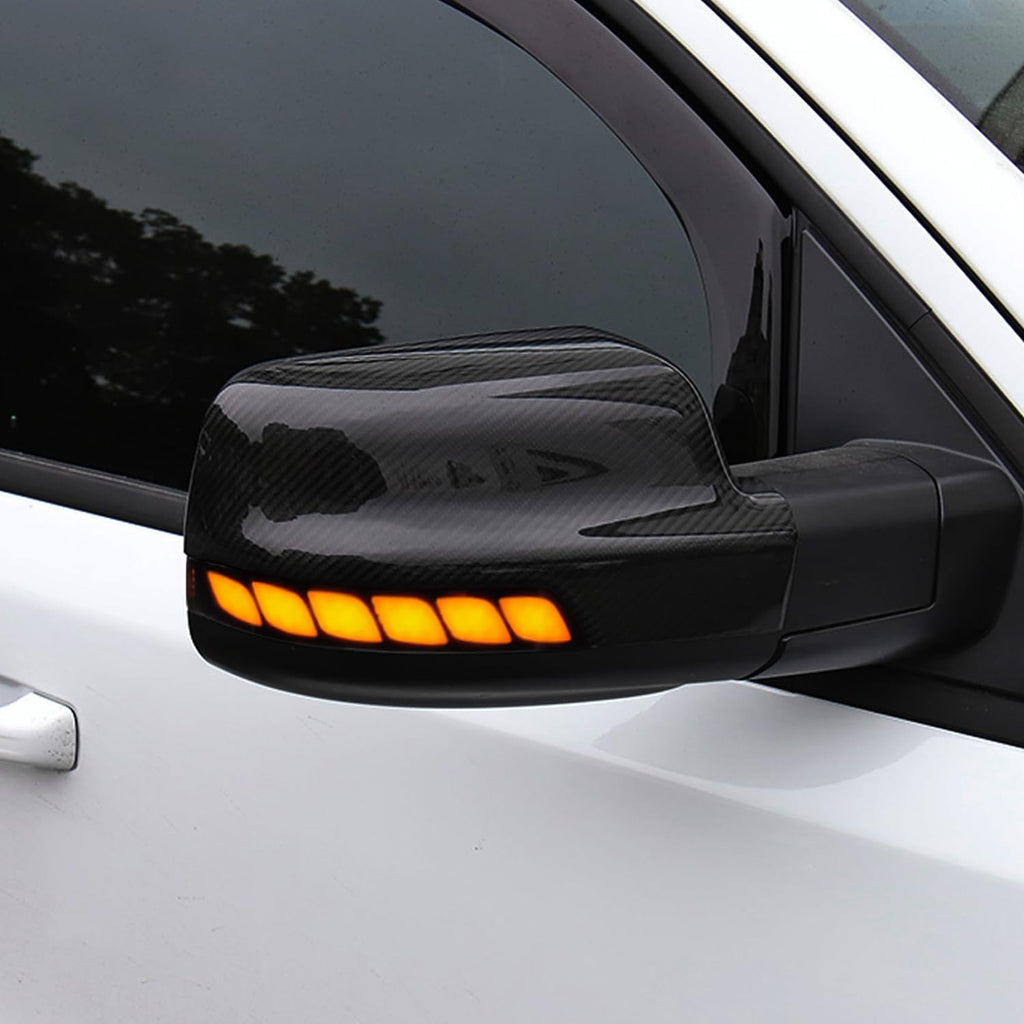 BHBP 2pcs LED Side Mirrors Turn Signal Lights,for Dodge RAM 1500 TRX