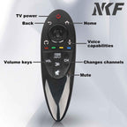 AN-MR500G ANMR500G Remote Control Replacement for L-G 3D Smart TV Remote MBM63935937 105UC9T-TA 60LB720V-ZG 50LB679V-ZF 47LB671V-ZF 39LB6500 42LB6300 55LB6300 65LB6300 77EG9700 79UB989Y-TA