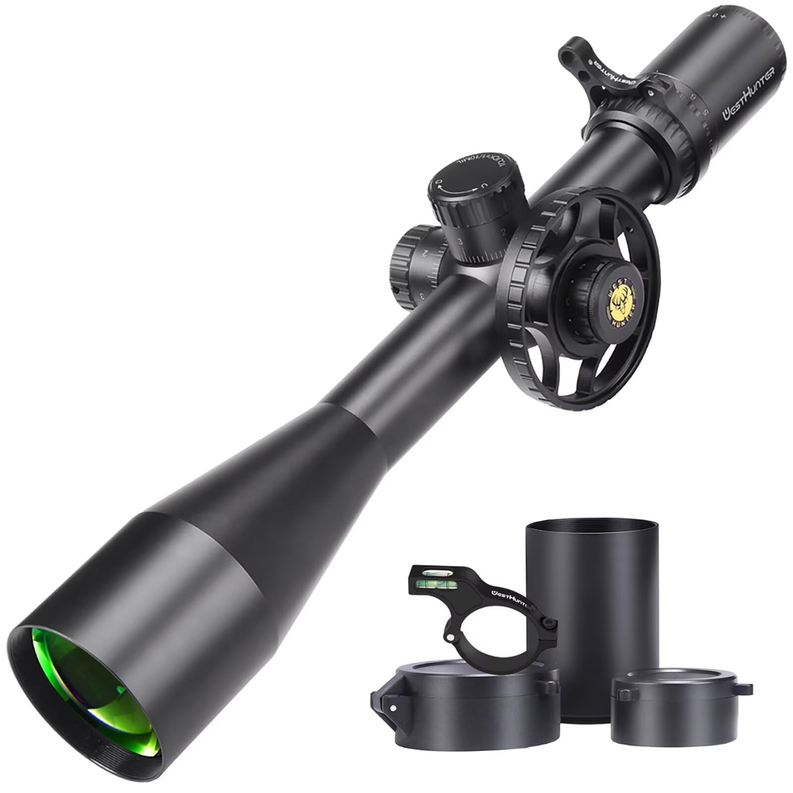 WestHunter Optics Riflescope Switchview Throw Lever 46mm Brown