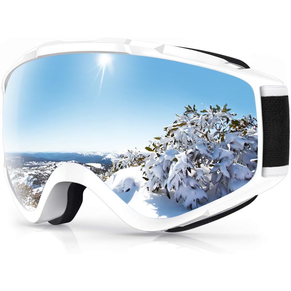 findway Ski Goggles OTG - Over Glasses Snow/Snowboard Goggles for Men, Women &