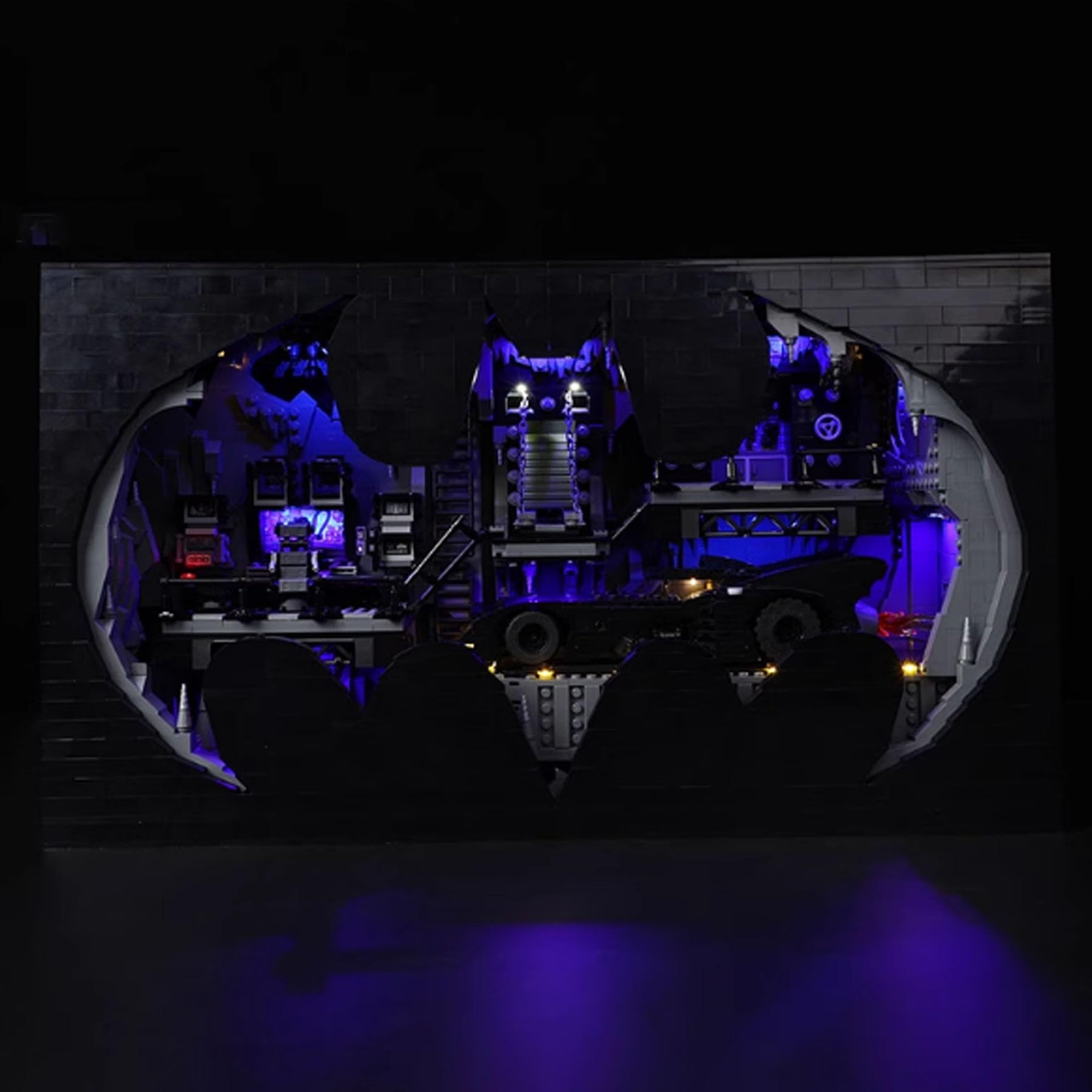 LED Lighting Kit Compatible with Lego 76252 Bat Cave Shadow Box Series LED Light
