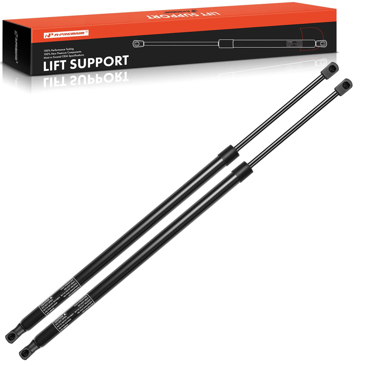 2 Pack A-Premium Rear Tailgate Lift Supports Compatible Ford Escape 2013-2016