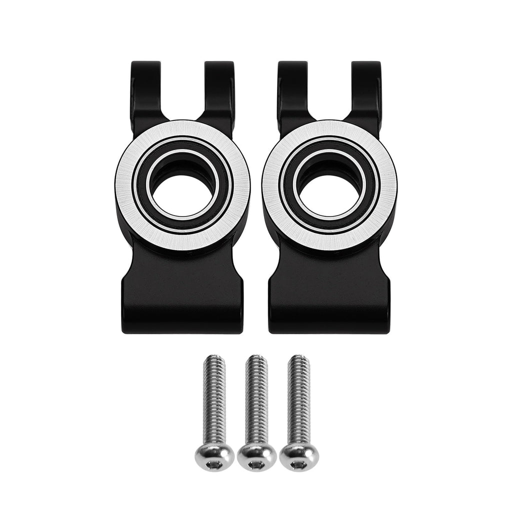 INJORA Aluminum Rear Hubs Replacement for 1/16 ARRMA Mojave GROM 1/12 Losi