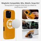 alto Phone Case Compatible with iPhone 16 Pro 2024 and MagSafe, Magnetic Italian