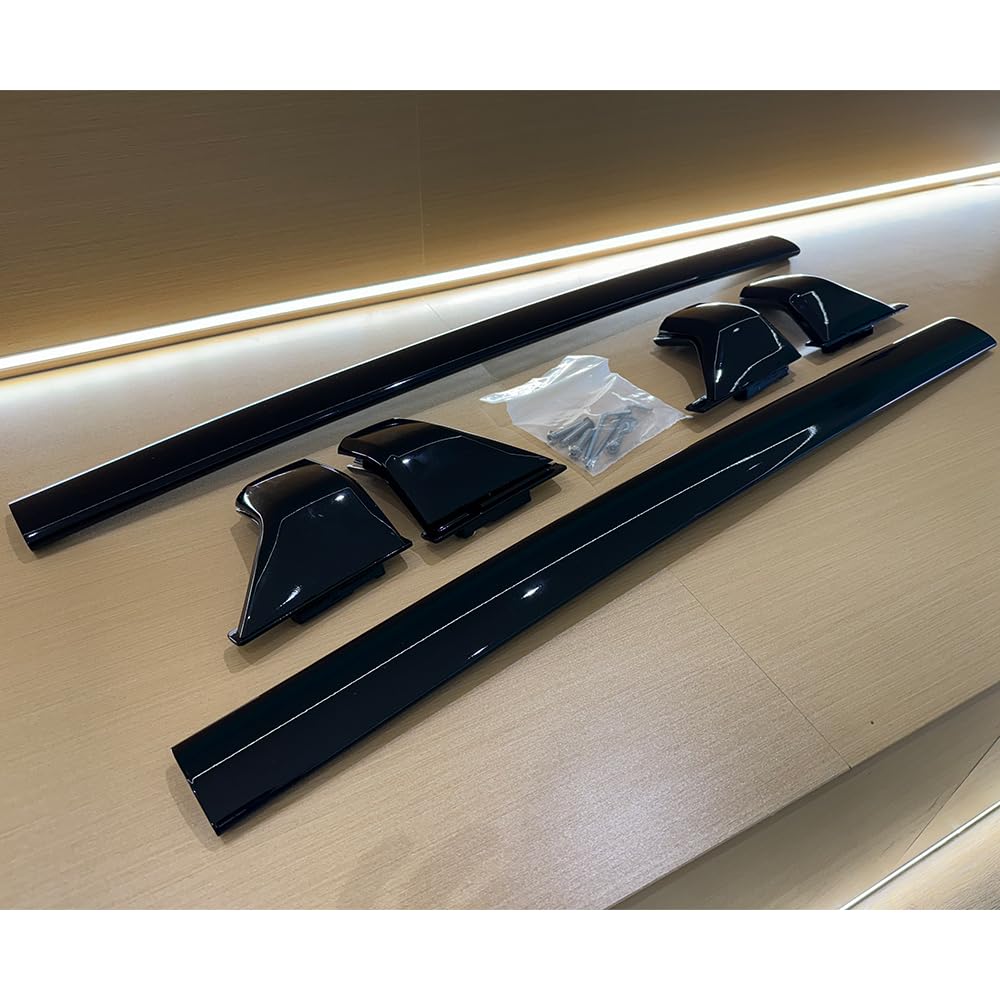 Aluminum Roof Rack Cross Bars Fit Lexus RX 350 350h 450h+ 500h 2023-2026 Black