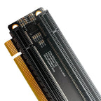Sintech PCI-e 4.0 16X to 2 Ports PCIe 8X/16X Expansion Card,PCIe Bifurcation x16