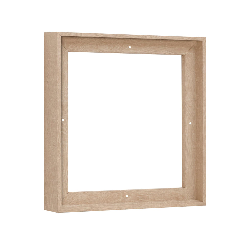 PIXY Canvas Floater Frame 24x24 Nordic White Oak for 1.5" Deep Canvas