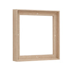 PIXY Canvas Floater Frame 24x24 Nordic White Oak for 1.5" Deep Canvas