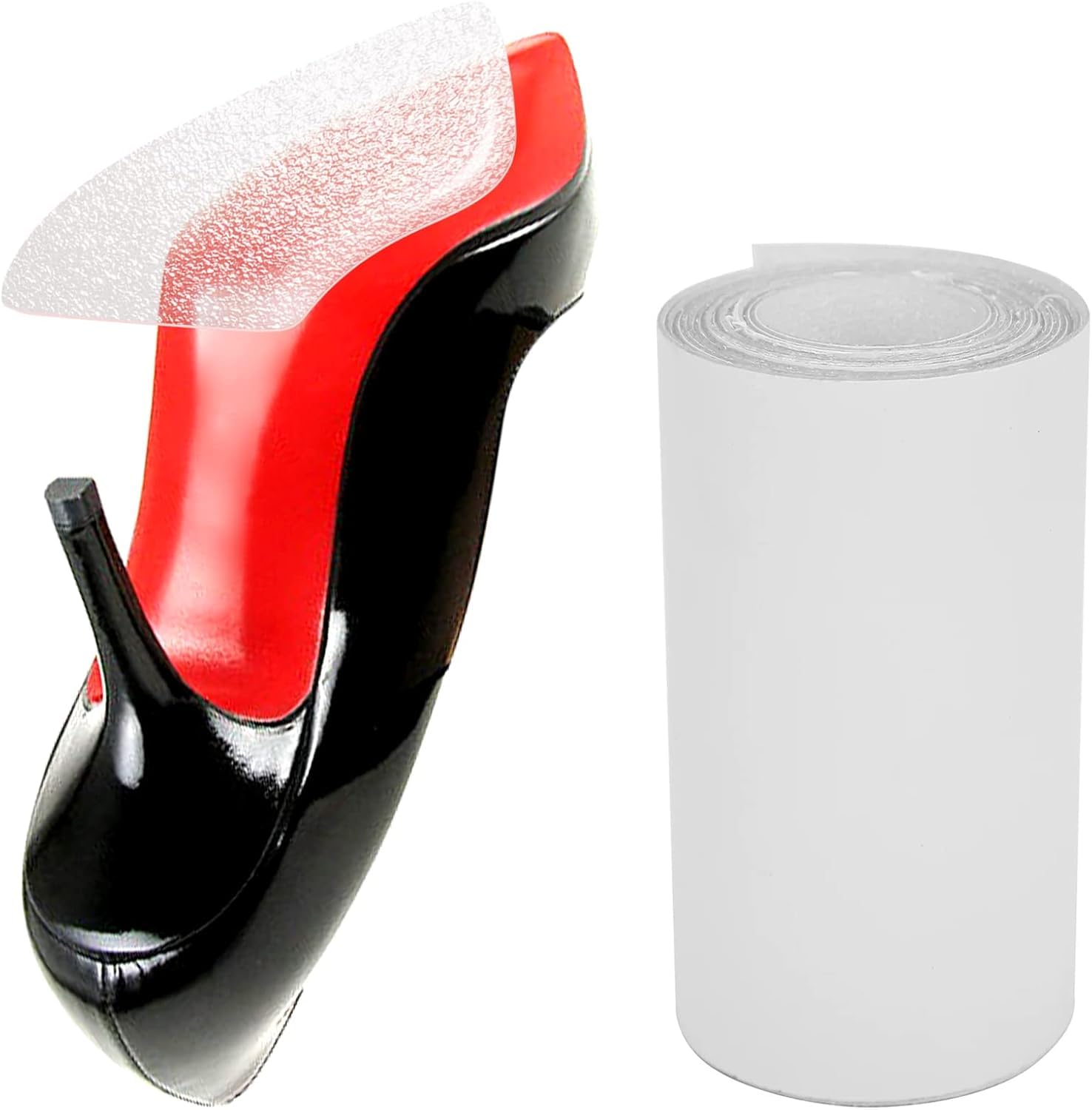 8 Pack Red Bottom Sole Protector Anti-Slip High Heel Shoe Sticker for Louboutin