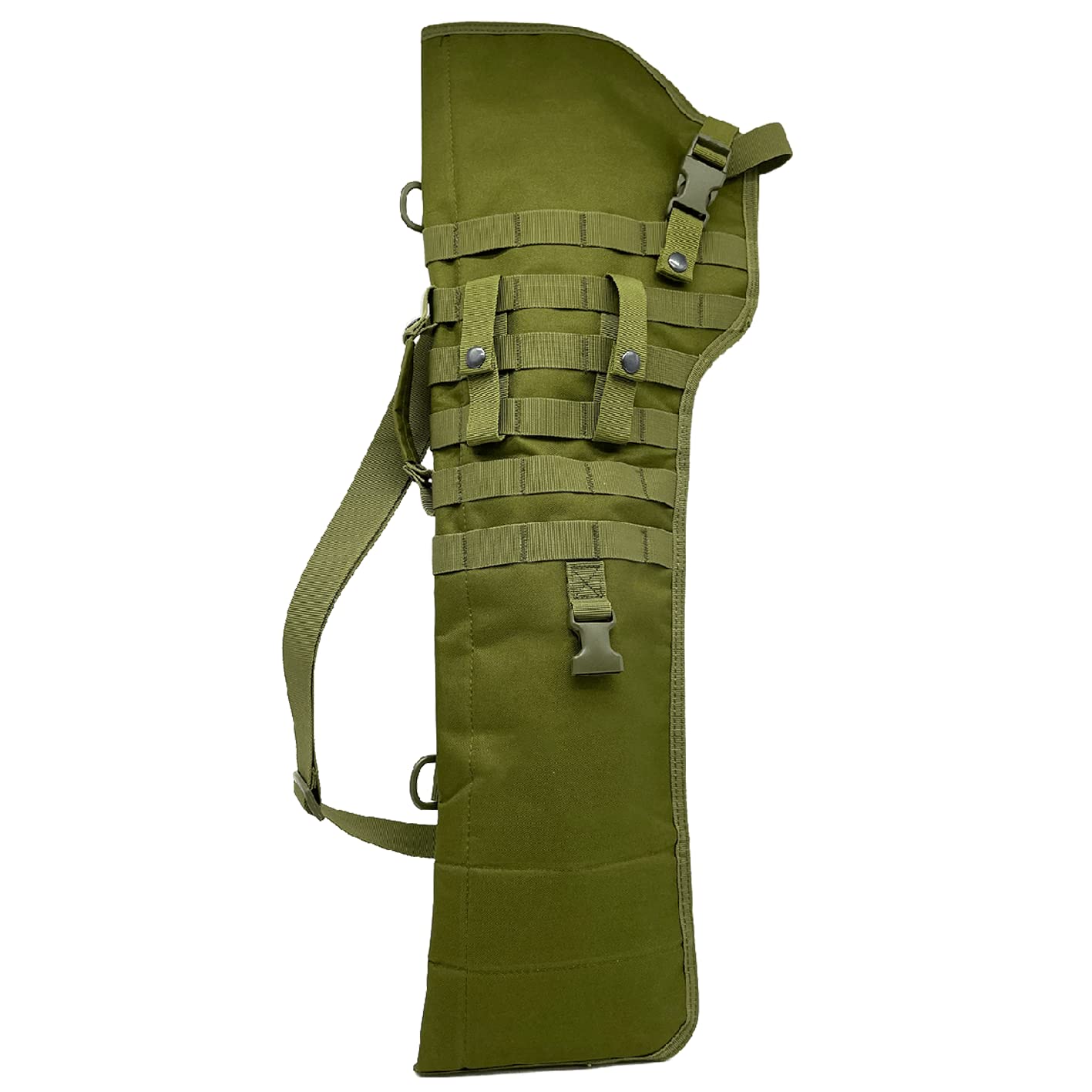 Silfrae Tactical Shotgun Rifle Scabbard Bag Shoulder Bag (DarkGreen1)