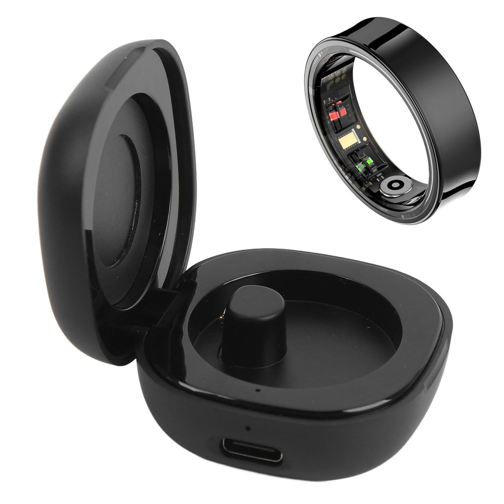 Charger Case for Smart Ring, Portable Charger Box for R02 R03 R06 R11M R8 H01