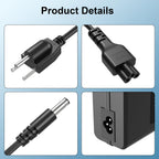 VIFOCUFY Power Cord for Peloton Exercise Bike 12V 4.17A Power Supply Charger