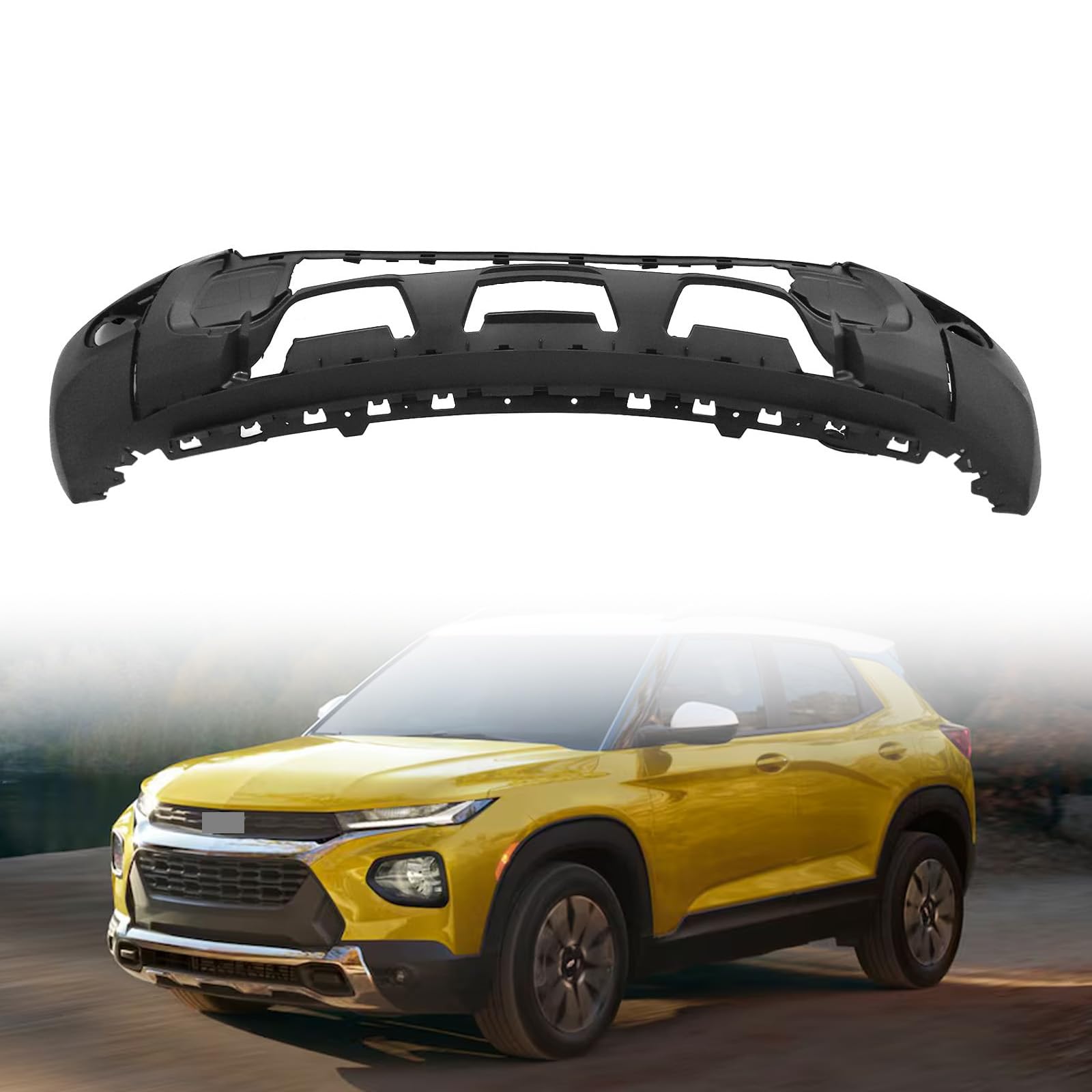 Front Lower Bumper Cover Compatible with 2021 2022 2023 Chevrolet Trailblazer