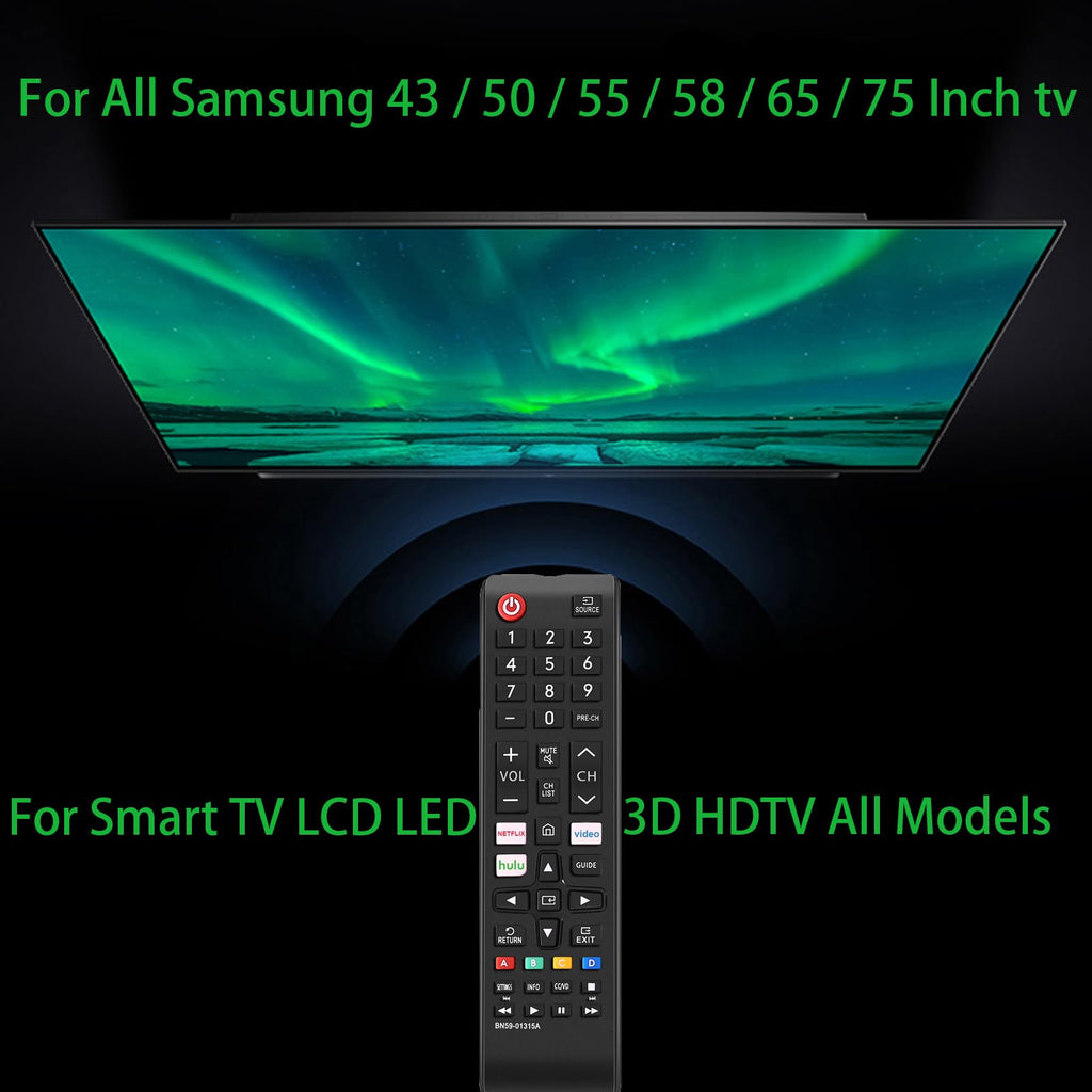 Universal Remote Control for All Samsung TV Remote Compatible All Samsung LCD