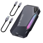 500GB Magnetic Portable SSD,2050MB/s Type-C USB 3.2 Gen 2x2 External SSD,4K