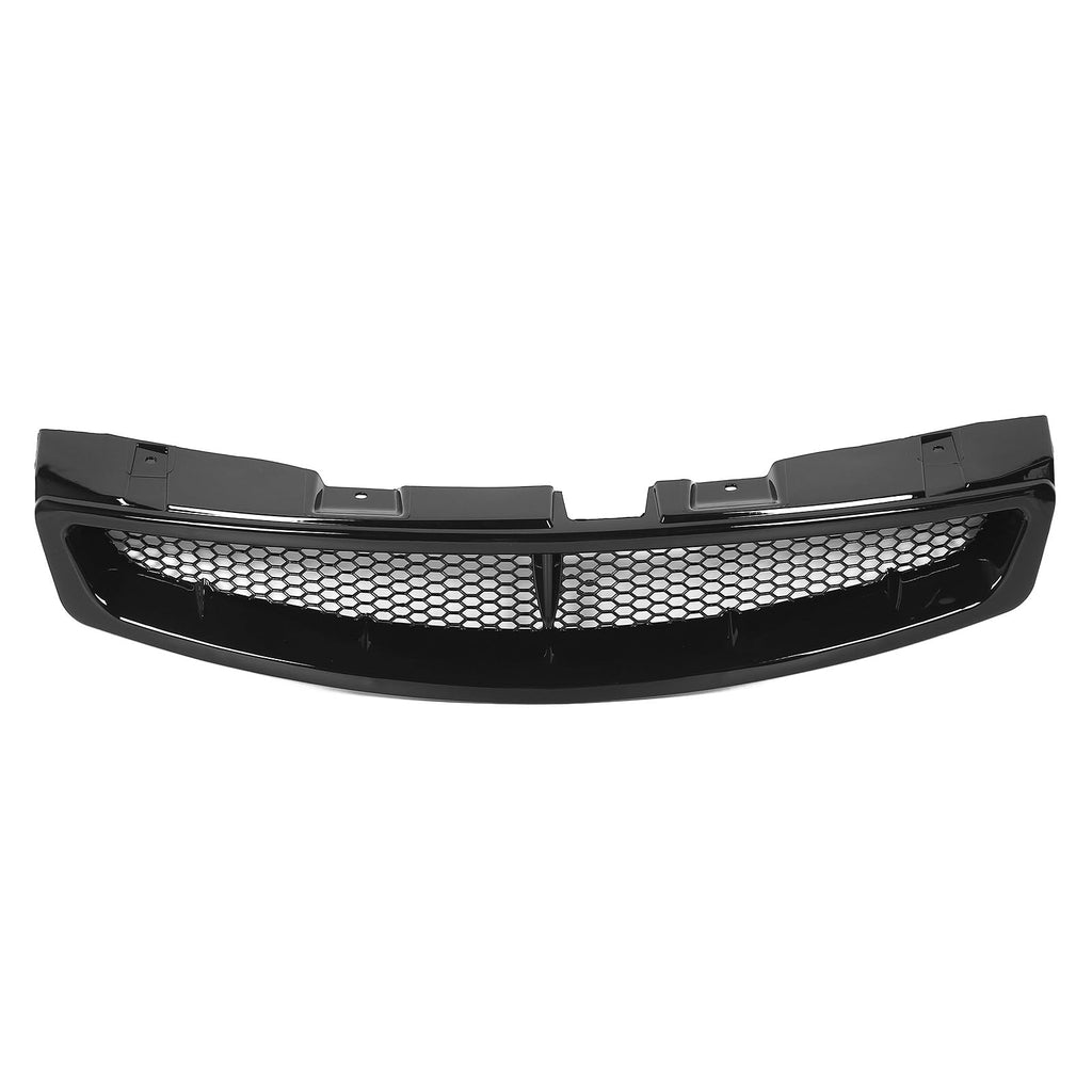 Keenso Gloss Black Front Upper Grille Mesh Grill for G35 Coupe 2003-2007