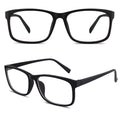 CGID Fake Glasses Clear Lens Non-Prescription Retro Rectangle UV400 Unisex