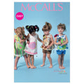 McCall's Patterns M6541 Infants' Top/Dress/Shorts and Applique and Eacutes