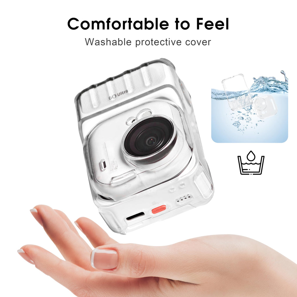 STARTRC VCR Protective Cover Case for Insta 360 Go Ultra Accessories Shockproof