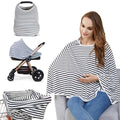 Baby Nursing Poncho Cover Breastfeeding Car Seat Canopy Stroller Cart Cover