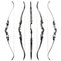 62" ILF Recurve Bow Takedown 30-60lbs Gordon Limbs CNC Right Hand Adult Black