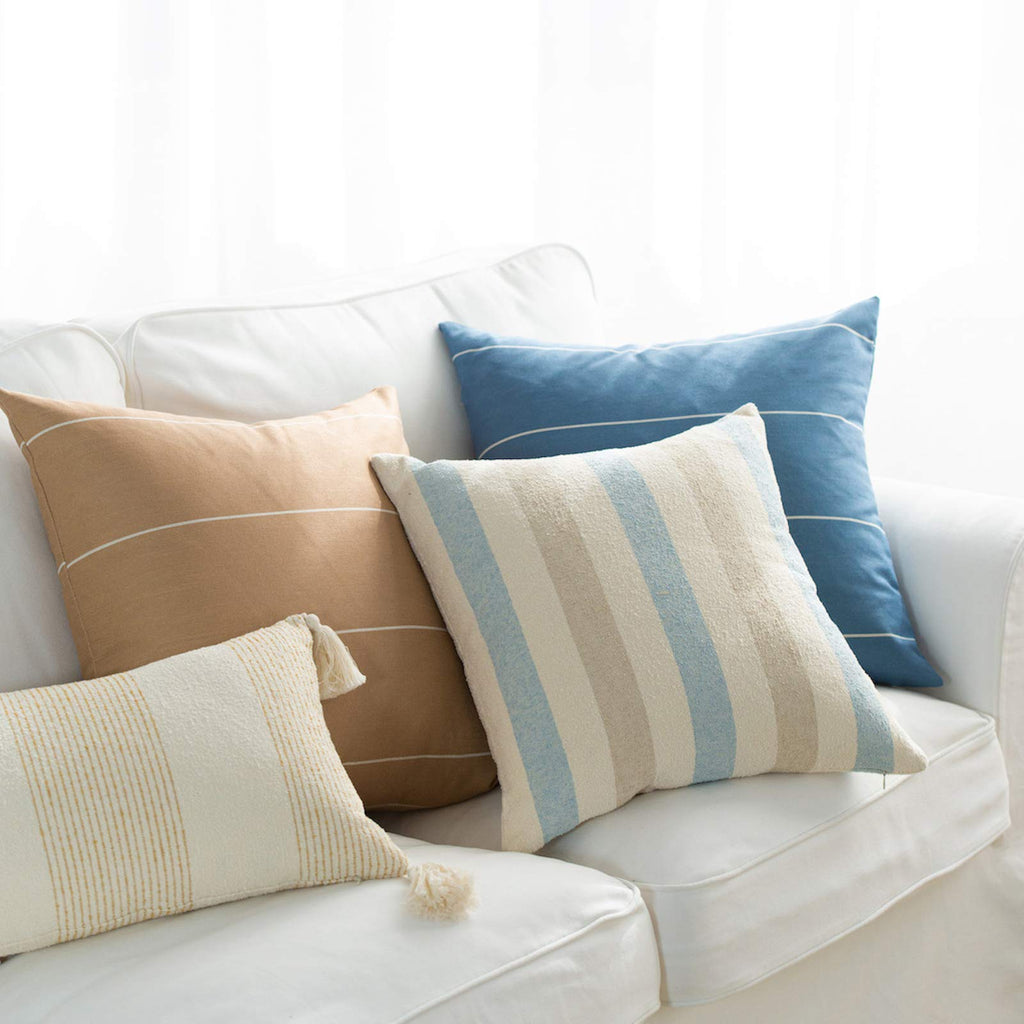 Hofdeco Beach Coastal Decorative Pillow Cover ONLY for Couch, Sofa, or Bed,