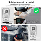 Car Coating Thickness Meter for Used Car Buyers, Paint Mil Thickness Meter Gauge