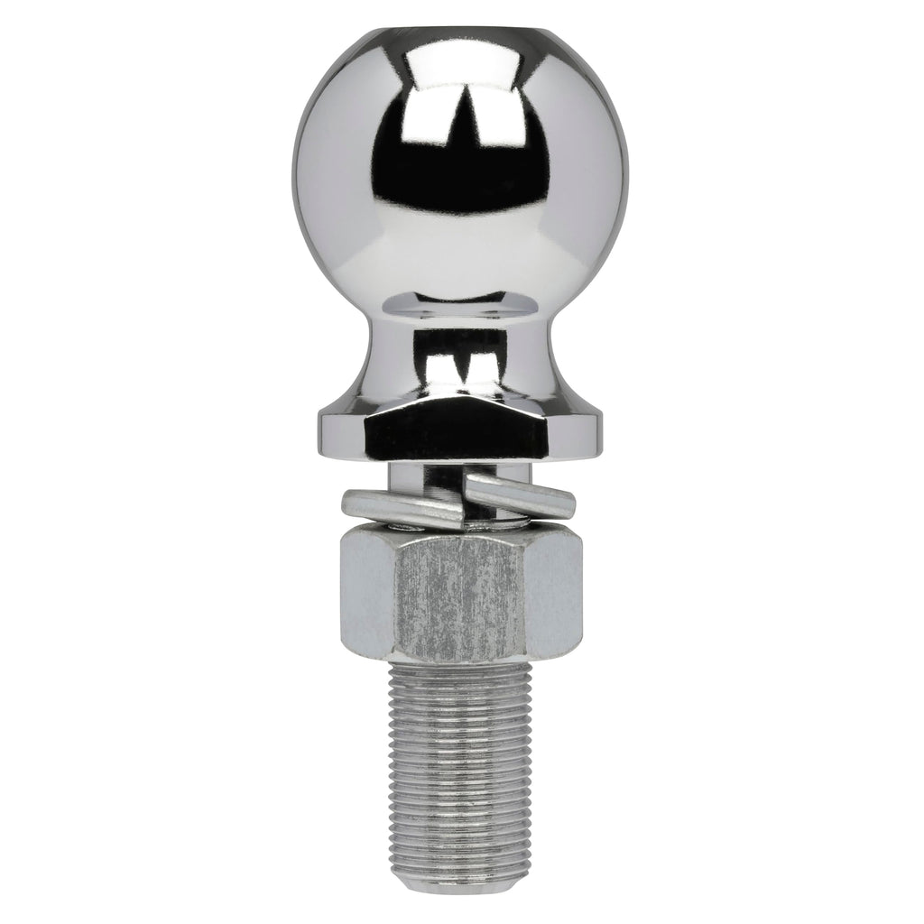 TOWSMART Class IV Chrome Trailer Hitch Ball 6000lb 2-5/16in 1x3in