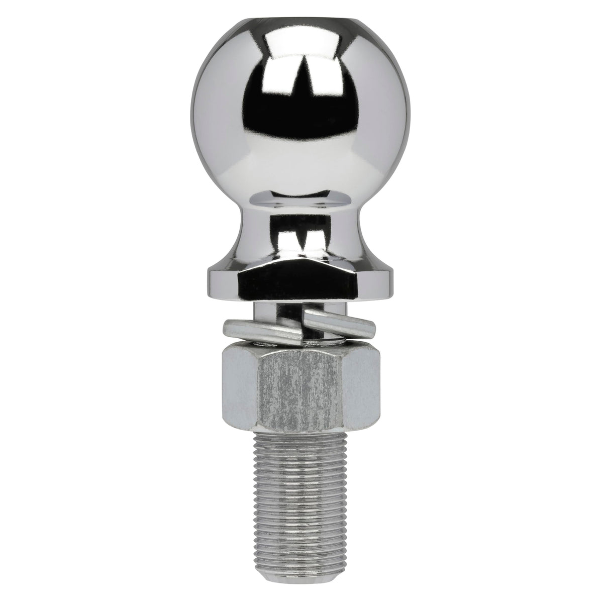 TOWSMART Class IV Chrome Trailer Hitch Ball 6000lb 2-5/16in 1x3in