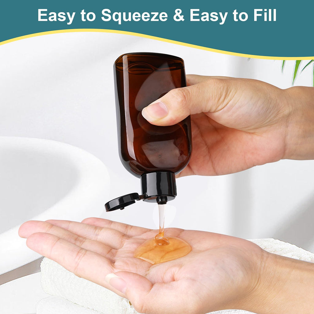 Cosywell Travel Bottles for Toiletries 8PCS 3.4oz TSA Approved Containers - Leak
