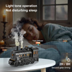 HIROGA 300ml Train Diffuser Ultrasonic Aroma Cool Mist Remote Control Black