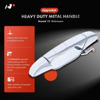 A-Premium Chrome Door Handle Front Right Compatible Chevy GMC Cadillac 07-13