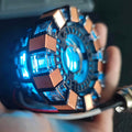 Lonyiabbi Arc Reactor MK1-1:1 Scale, USB Powered LED Light with Vibration