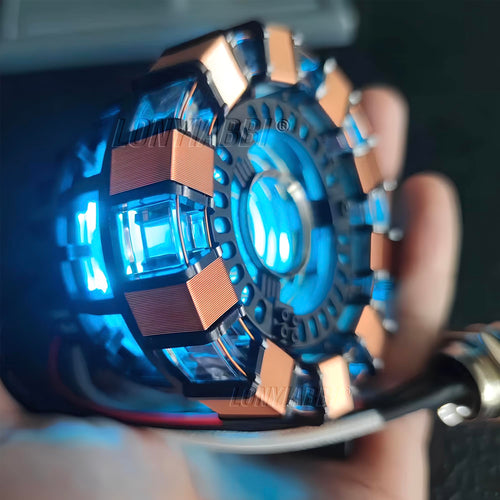 Lonyiabbi Arc Reactor LED Atmosphere Light USB Lamp w/ Display Case