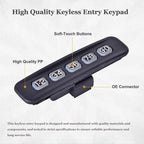 Keyless Entry Keypad Driver Side Keyless Lock Pad Compatible with Ford Crown