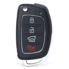 Keymall Keyless Entry Remote Key Fob Replacement for Hyundai Sonata 2014 2015 2016 2017 433MHz 4 Buttons (FCC ID:TQ8-RKE-4F16 PN: 95430-C1010)