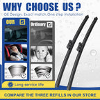 2 wipers Replacement for MBZ 2013-2010 E350 E550 E63 AMG/2013-2012