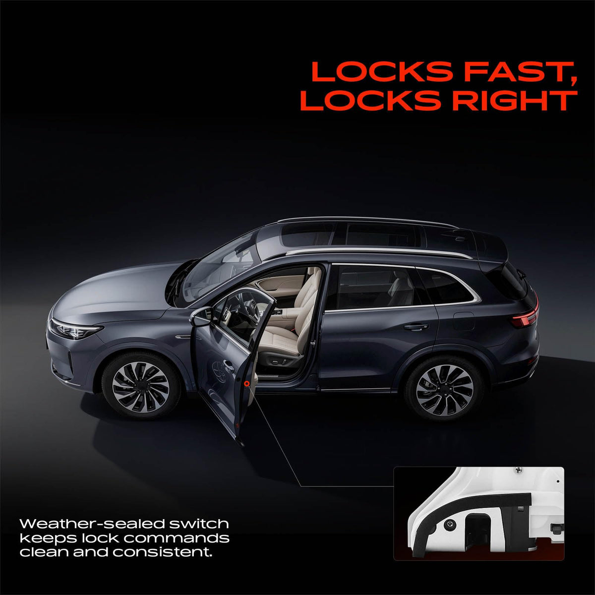 A-Premium Rear Left Door Lock Actuator
