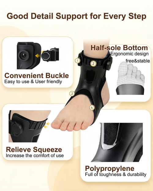 AFO Foot Drop Brace AFO Brace Drop Foot Orthosis for Hemiplegia Stroke Varus