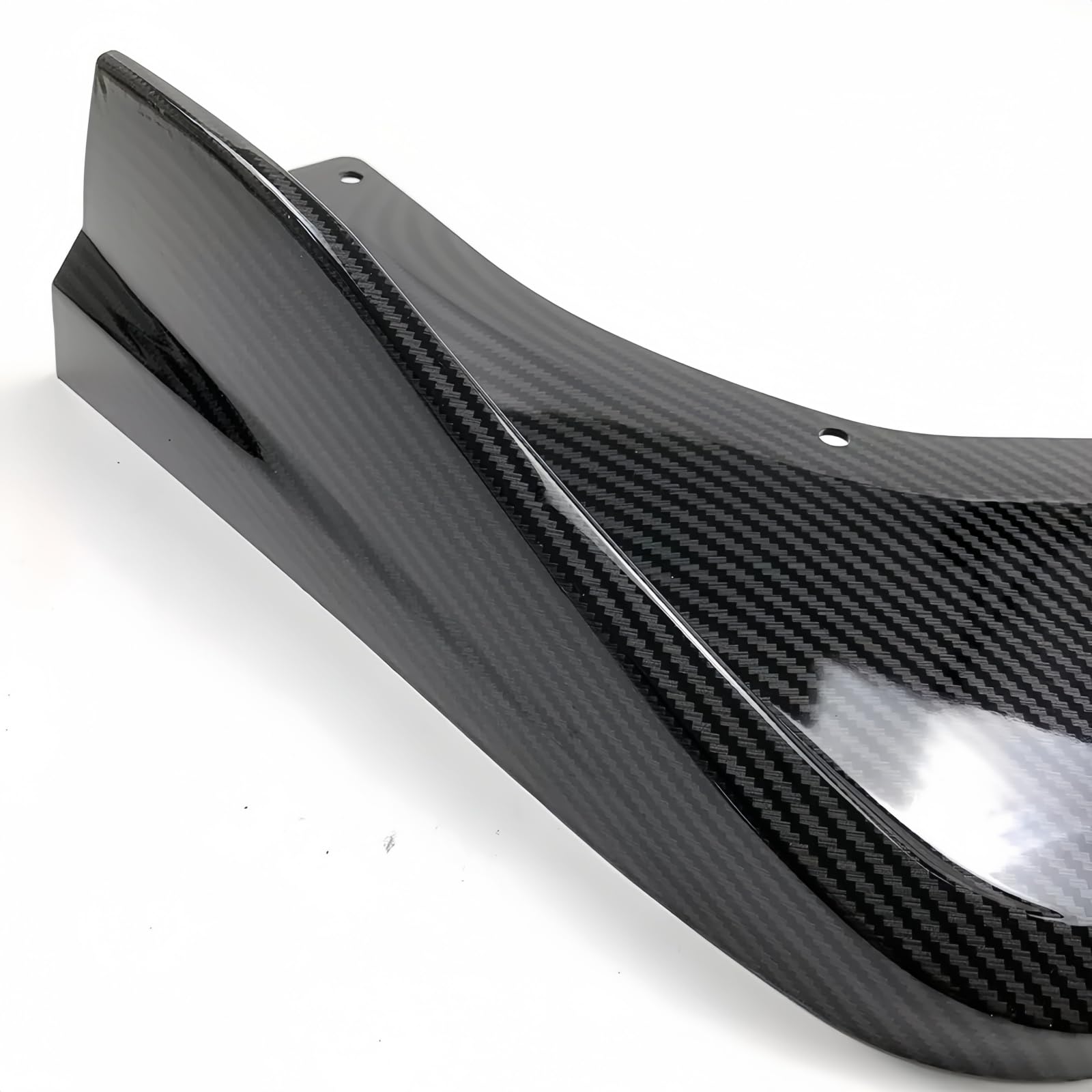 3PCS Front Lip Spoiler Splitter for Chevrolet Corvette C7 ZR1 Bumper 2017-2019